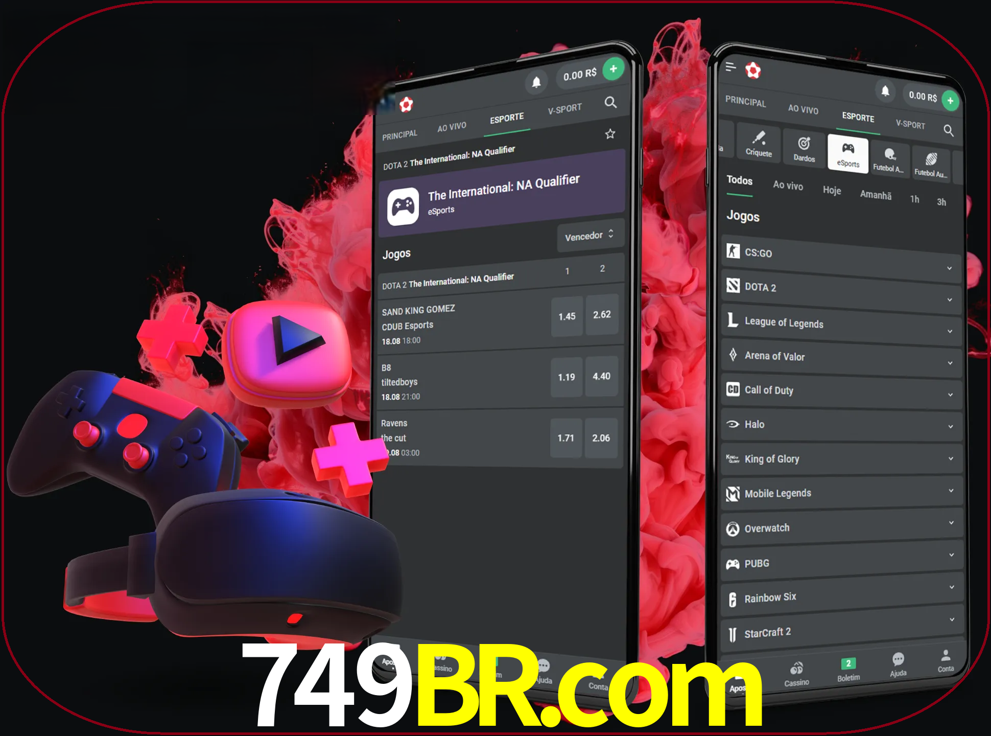 Para ter a aplicação móvel 749br no seu smartphone, basta descarregar o ficheiro apk e seguir as instruções.