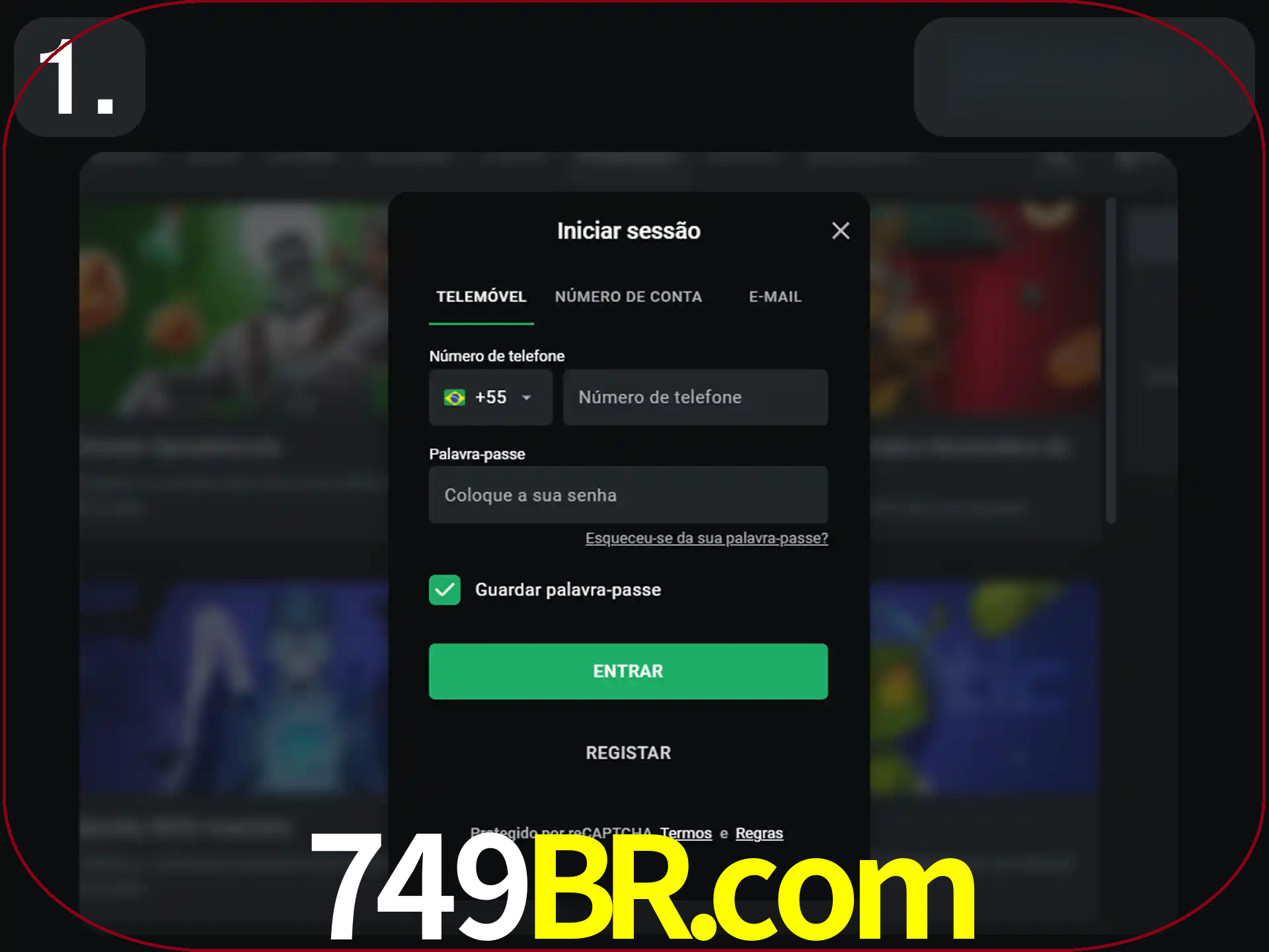 Acesse o site.